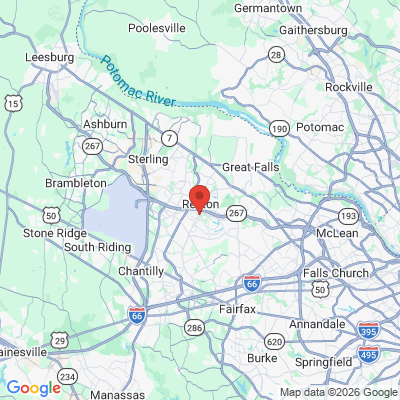 Map to  office in Reston, VA