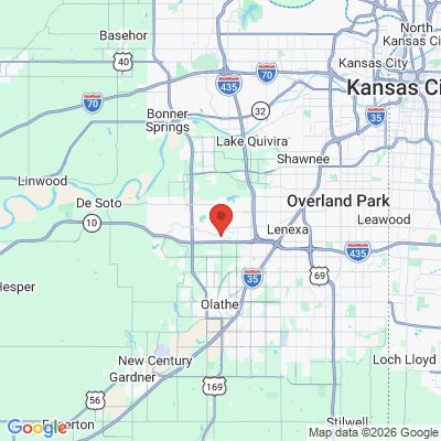 Map to  office in Lenexa, KS