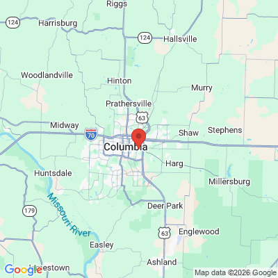Map to  office in Columbia, MO