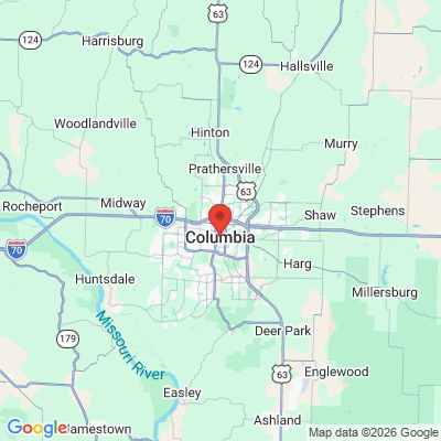 Map to  office in Columbia, MO