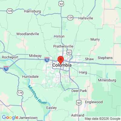 Map to  office in Columbia, MO
