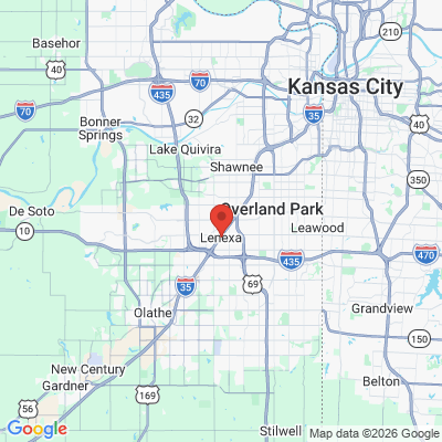 Map to  office in Lenexa, KS