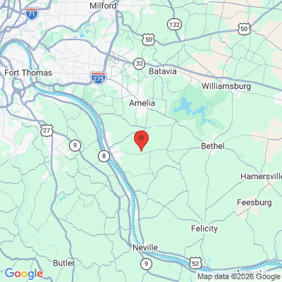 Map to  office in New Richmond, OH