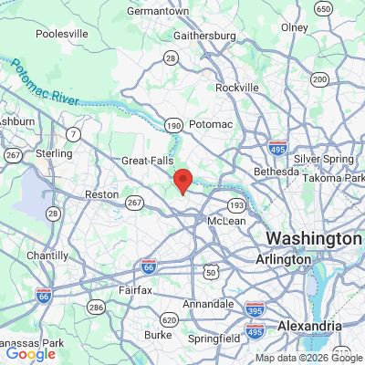 Map to  office in Tysons, VA