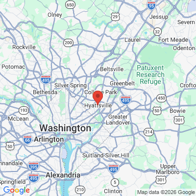Map to  office in Hyattsville, MD