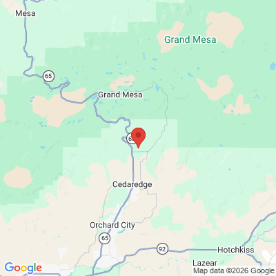Map to  office in Cedaredge, CO