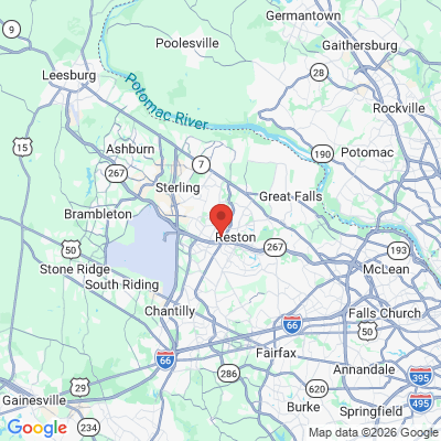 Map to  office in Herndon, VA