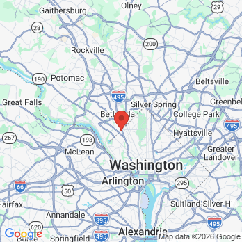 Map to Ruby Dental Group office in Washington, DC