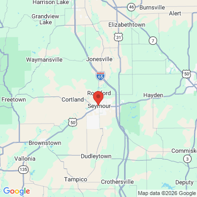 Map to  office in Seymour, IN