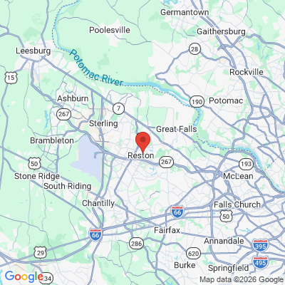 Map to  office in Reston, VA