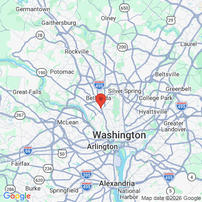 Map to  office in Chevy Chase, MD