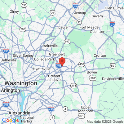 Map to  office in Lanham, MD