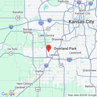 Map to  office in Lenexa, KS