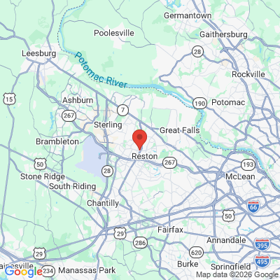 Map to  office in Herndon, VA