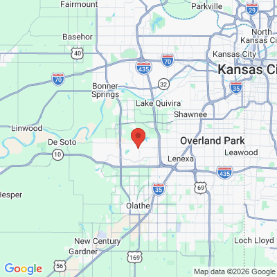 Map to  office in Lenexa, KS
