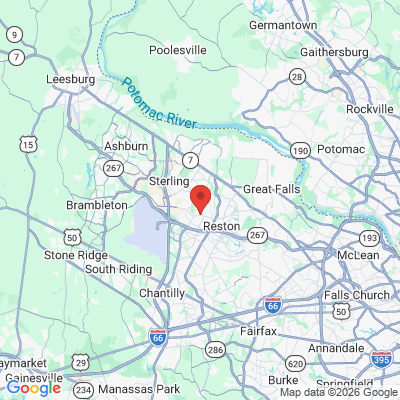 Map to  office in Herndon, VA