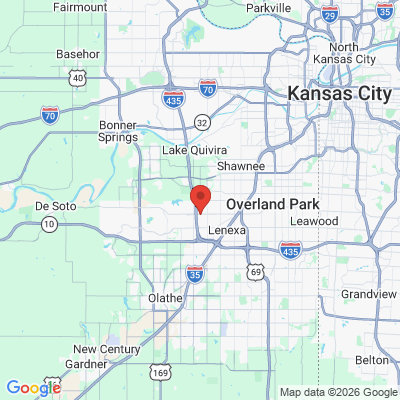 Map to  office in Lenexa, KS
