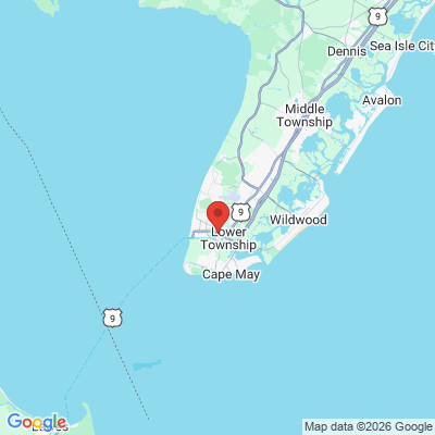 Map to  office in Cape May, NJ
