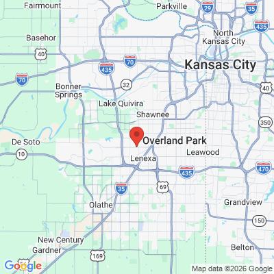 Map to  office in Lenexa, KS