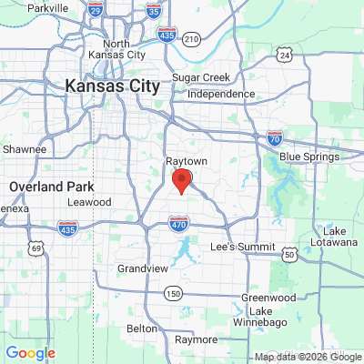 Map to  office in Raytown, MO
