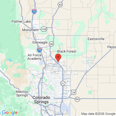 Map to  office in Colorado Springs, CO