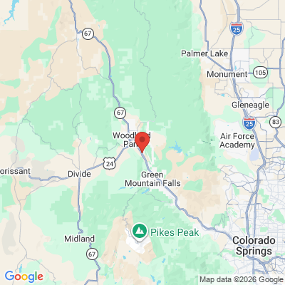 Map to  office in Woodland Park, CO