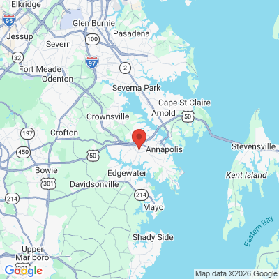 Map to  office in Annapolis, MD