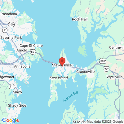 Map to  office in Stevensville, MD