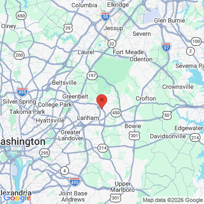 Map to  office in Glenn Dale, MD