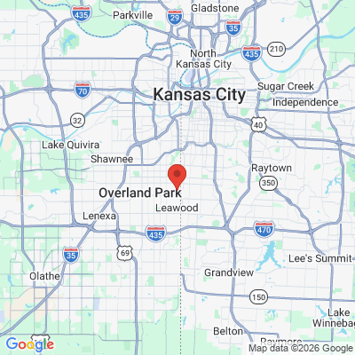 Map to  office in Leawood, KS