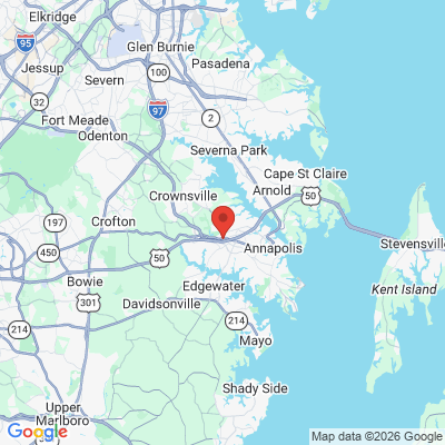 Map to  office in Annapolis, MD