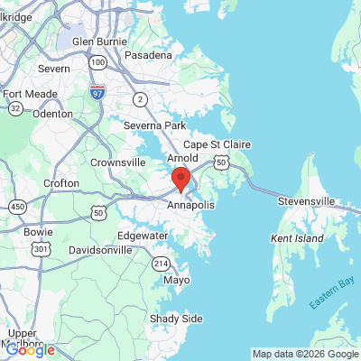 Map to  office in Annapolis, MD