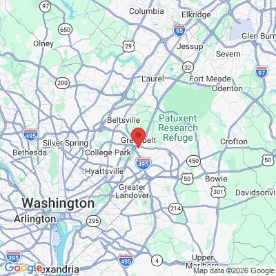 Map to  office in Greenbelt, MD