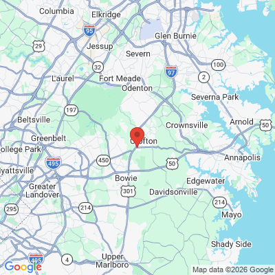 Map to  office in Crofton, MD