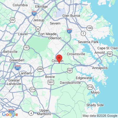 Map to  office in Gambrills, MD