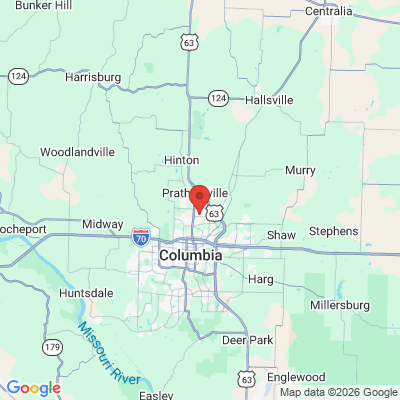 Map to  office in Columbia, MO