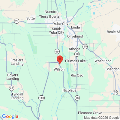 Map to  office in Yuba City, CA