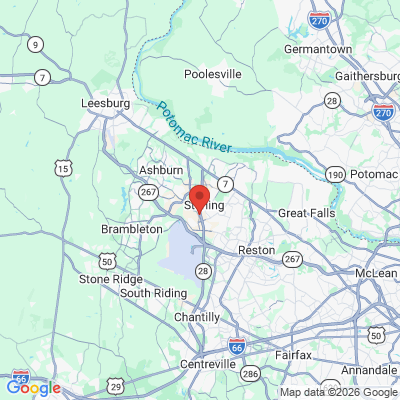 Map to  office in Sterling, VA