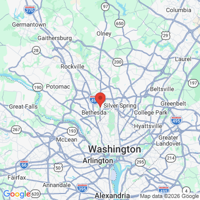 Map to  office in Chevy Chase, MD