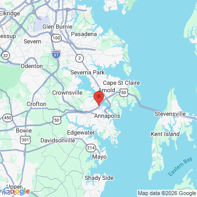 Map to  office in Annapolis, MD