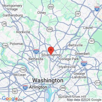 Map to Dr. Agnes Bolus–Alignay office in Silver Spring, MD