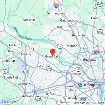 Map to  office in Great Falls, VA