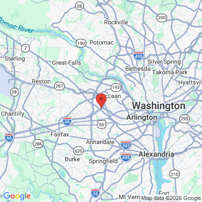 Map to  office in Falls Church, VA