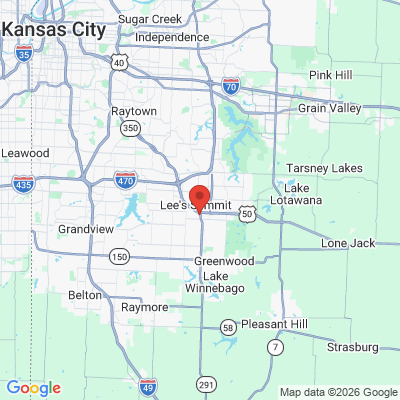 Map to  office in Heartland Dental