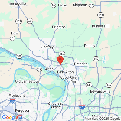 Map to  office in Alton, IL