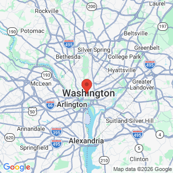 Map to Dental Town DC Dentists office in Washington, DC