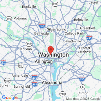 Map to District Cosmetic Dental: Shaun Alex, DDS office in Washington, DC