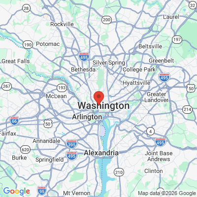 Map to District Cosmetic Dental: Shaun Alex, DDS office in Washington, DC