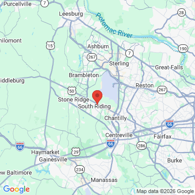 Map to  office in Chantilly, VA