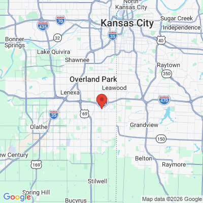 Map to  office in Leawood, KS